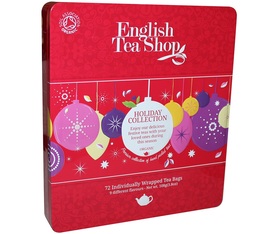 Flavoured Teas and Rooibos gift box - Winter Holidays - 72 sachets in 9 varieties - English Tea Shop