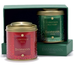 Christmas Collection Gift Set: 'Traditions' - 2 tins of flavoured loose leaf teas - Dammann Fr�res