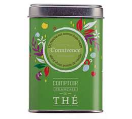 Comptoir Français du Thé 'Connivence' Fruity Green Tea - 100g loose leaf in tin