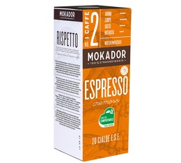 Mokador Castellari Espresso Cremoso ESE pods x 20
