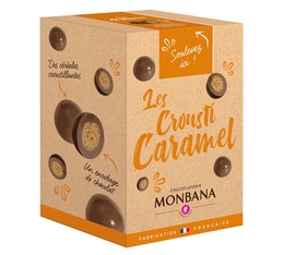 Boîte chocolat Crousti-caramel - 135g - MONBANA