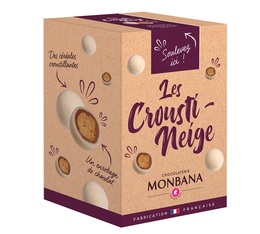 135 g chocolat -  Boîte distributrice de Crousti-Neige - MONBANA 