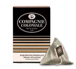 Darjeeling Himalaya black tea - 25 pyramid bags - Compagnie Coloniale