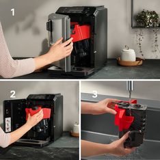 Siemens Kaffeevollautomat EQ300 TF301E09 schwarz 