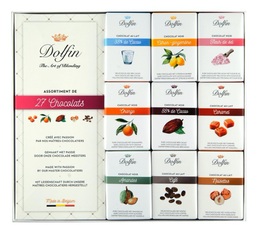 Coffret Assortiment Chocolat Noir et Lait - 270 g - DOLFIN