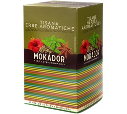 Relaxing herbal tea ESE pods - Box of 25 - Mokador Castellari