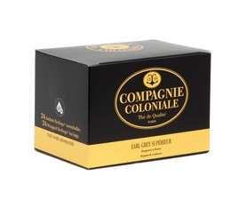 Compagnie Coloniale 'Earl Grey Sup�rieur' black tea - 48 individually-wrapped sachets