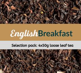English Breakfast Tea selection pack (4 x 50g) - Exclusive to MaxiCoffee