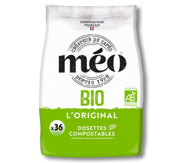 36 dosettes souples Bio - CAFES MEO