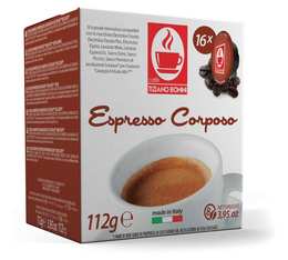 Espresso Corposo coffee capsules - Lavazza a Modo Mio-compatible x16