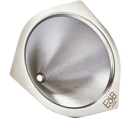 Filtre à café conique permanent E&B Lab inox filtration 35 micron