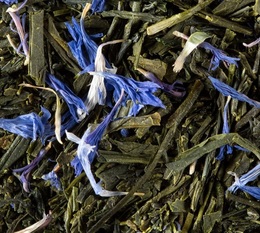 Dammann Fr�res 'Fukuyu Myrtille' green tea - 100g loose leaf tea