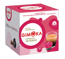capsules compatibles nescafe dolce gusto gimoka intenso 