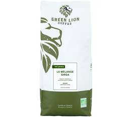 Green Lion Coffee Organic Coffee Beans Mélange Sirga - 1kg