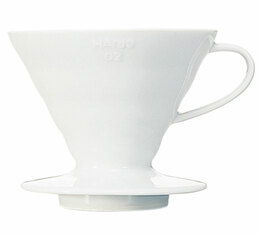 Hario V60 Goutteur En Verre Et Bois D'olivier Taille 02 (1-4 Tasses) Avec Cuillère Mesure – Café Filtre Artisanal Japonais