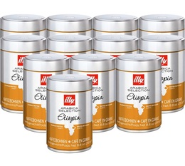 Illy Monoarabica Ethiopia coffee beans - 12x250g - Illy