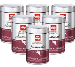 Illy Monoarabica Guatemala coffee beans - 6x250g
