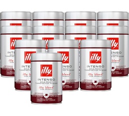 Illy Intenso (Scura) ground coffee - 12x250g