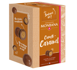 Boîte Chocolat Crousti-Caramel - 135 g - MONBANA 