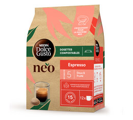 12 Dosettes Espresso - Nescafe® Dolce Gusto® - NEO