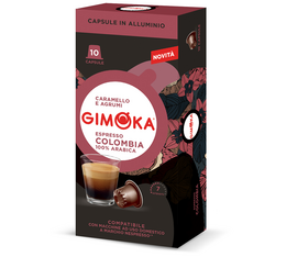 capsule per nespresso colombia gimoka