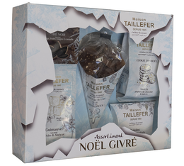  Assortiment Noël givré - Coffret thés et chocolats de Noël - MAISON TAILLEFER