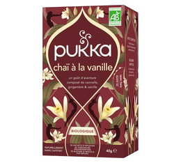 infusion chai vanille sachet pukka