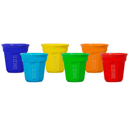 6 bicchierini da caff&egrave; colorati bialetti