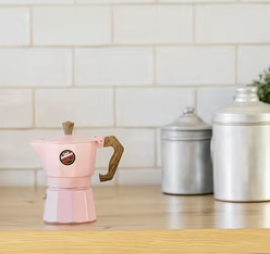 moka rosa caffe vergnano 3 tazze