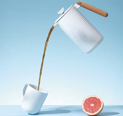 caffettiera a pistone design douro bodum 1l porcellana