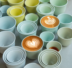 tasse orange loveramics