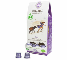 60 Capsules Ines Bio compostables - compatibles Nespresso® - TERRAMOKA