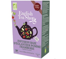 Organic Apple Rosehip Raspberry Ripple Infusion -  20 sachets - English Tea Shop