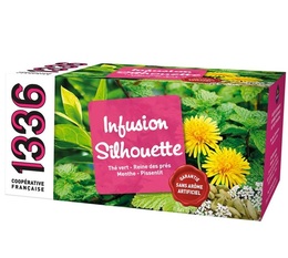 Silhouette green tea Infusion - 25 sachets - 1336 (Scop TI)