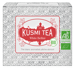 Thé blanc White Bellini Bio - 20 sachets mousselines - Kusmi Tea