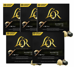 L'Or Espresso Ristretto Nespresso® Compatible pods x 100