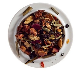 Comptoir Fran�ais du Th� 'Lagon Bleu' fruity infusion - 100g loose leaf