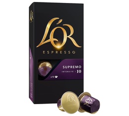10 Supremo capsules by l'Or Espresso