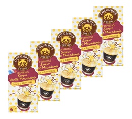 Columbus Caf� & Co - Vanilla & Macadamia-flavoured espresso capsules for Nespresso x 50