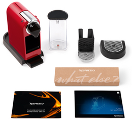 lot cafetiere krups citiZ rouge et capsules offertes