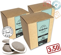Pure-Origin selection pack - 150 ESE coffee pods - Les Petits Torr�facteurs