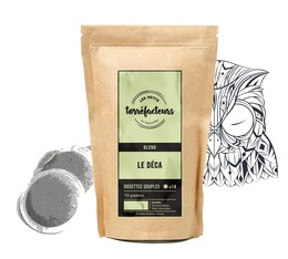 Coffee pods - Decaffeinated - x18 - Les Petits Torr�facteurs