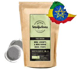 Coffee pods - Moka Harrar/Lekempti Ethiopia - x18 - Les Petits Torr�facteurs