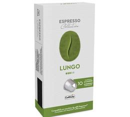 10 capsules Lungo compatibles Nespresso® - CAFFITALY 