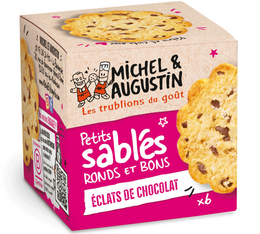 40 g biscuits sablés sucrés beurre salé gouttes chocolat - MICHEL ET AUGUSTIN