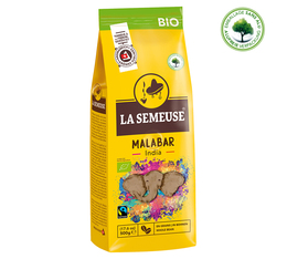 500g - Café en grain Bio Malabar India La Semeuse anti gaspi DLUO 26/01/25