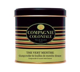 Luxury Mint Green Tea - 120g loose leaf tea in tin - Compagnie Coloniale