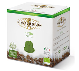 capsule nespresso green purezza bio miscela d oro