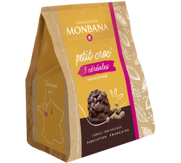 Chocolat napolitain - Petit Croc' noir 3 céréales - MONBANA