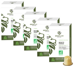 Green Lion Coffee Monte Verde Nespresso® Compatible Capsules x 50